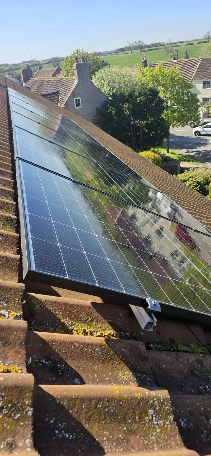 Solar Panel Cleaning by HK Exterior Cleaning